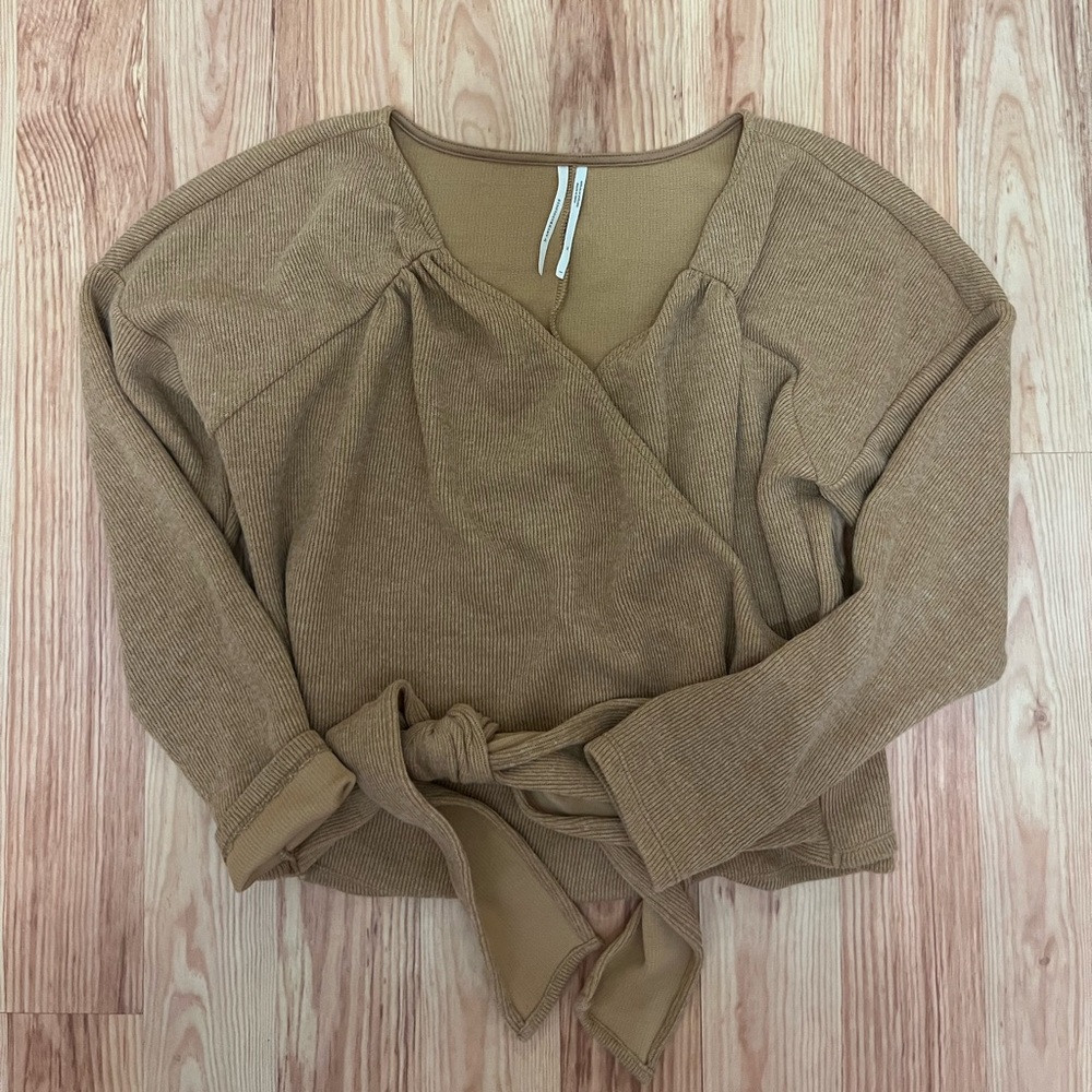 Anthropologie Wrap Sweater